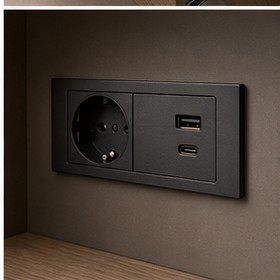 Розетка с USB-C